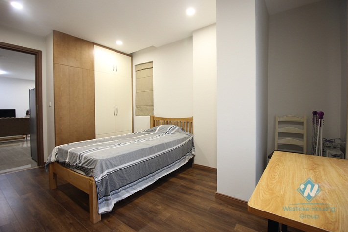 Furnished two bedrooms apartment for rent in Ciputra compound, Tay Ho district, Ha Noi